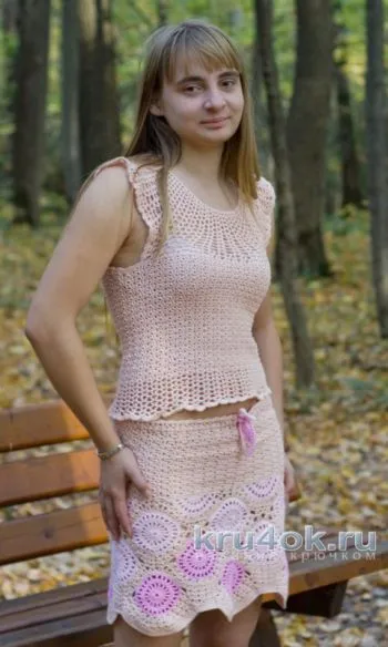 Fusta cu modele de croșetat de tricotat