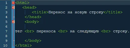 Limbajul HTML markup, aspectul paginii