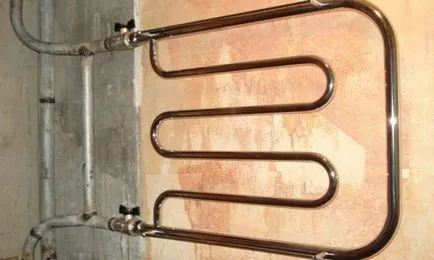Înlocuirea prosop cald în baie cum să schimbe propriile lor mâini, costul de înlocuire