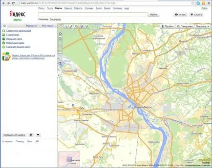 Yandex hărți de a utiliza hărți Yandex pentru cartela turistică (hartă) Yandex hărți pentru a utiliza Yandex Maps, harta pentru turisti
