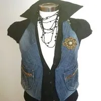 Vest de blugi vechi model - vesta de blugi vechi (model) Vest de blugi vechi model - vesta de blugi vechi
