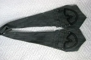 Vest de blugi vechi