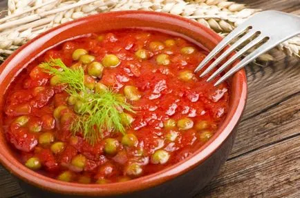 mazăre verde în cutii de conserve acasă și murate, fără sterilizare - atât de prescripție