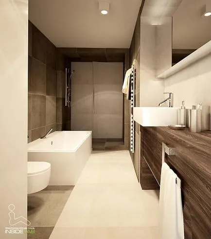 Proiectare pentru o baie mică Proiectare pentru o baie mică