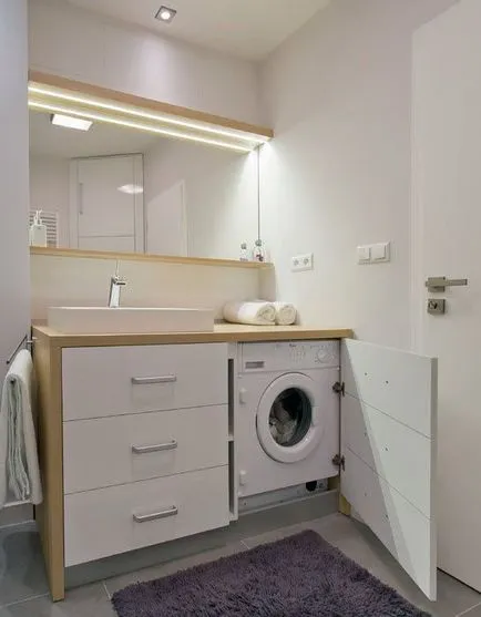 Proiectare pentru o baie mică