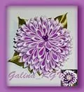 Kanzashi dalii master-class