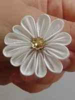 Kanzashi dalii master-class Kanzashi dalii master-class