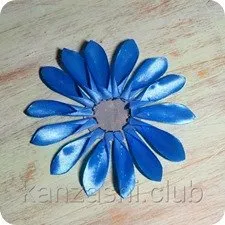 Kanzashi dalii master-class