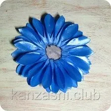 Kanzashi dalii master-class