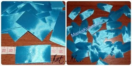 Kanzashi dalii master-class