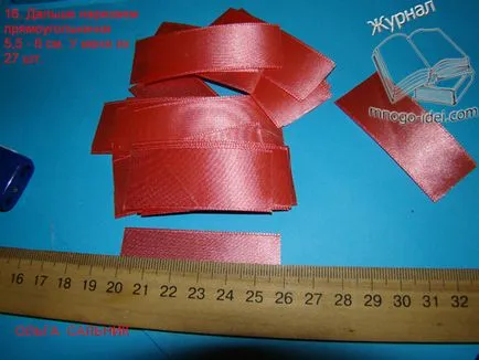 Kanzashi dalii master-class