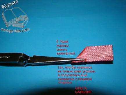 Kanzashi dalii master-class