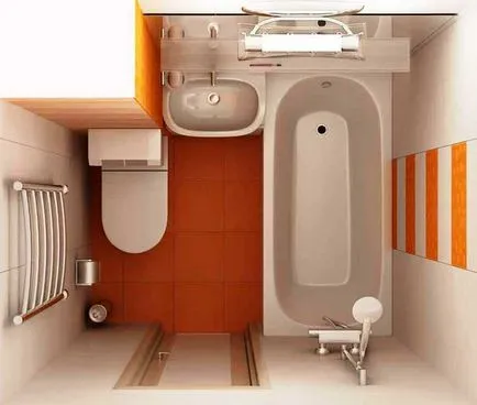 Proiectare pentru o baie mică Proiectare pentru o baie mică