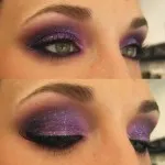 machiaj Lilac