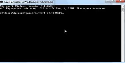 Cum de a schimba sistemul de fișiere NTFS
