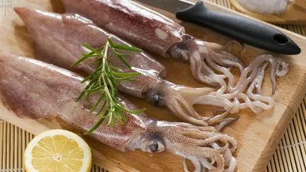 Cum să fiarbă calmar