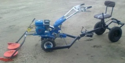 Cum de a face un coș pentru motoblock Cum de a face un coș pentru motoblock