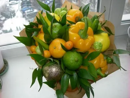 Cum sa faci un buchet de fructe
