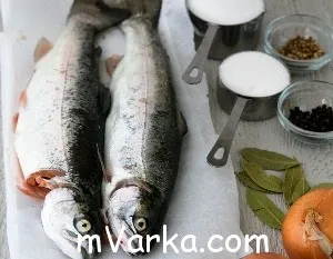 pește marinat la domiciliu