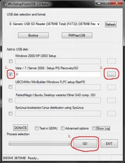 Cum de a înregistra o imagine de Windows pe o unitate flash USB