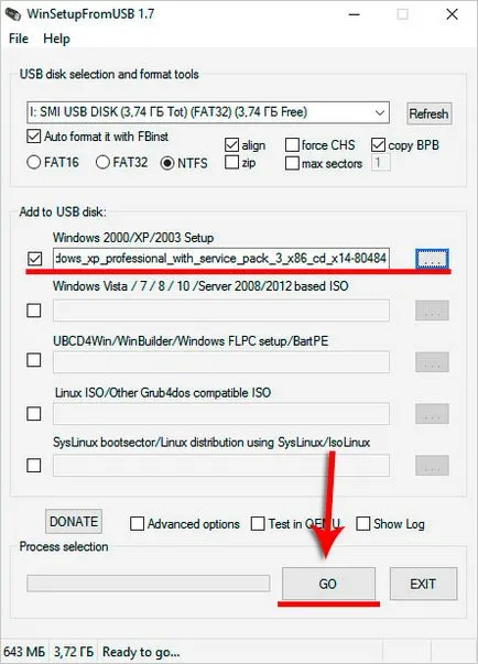 Cum de a înregistra o imagine de Windows pe o unitate flash USB