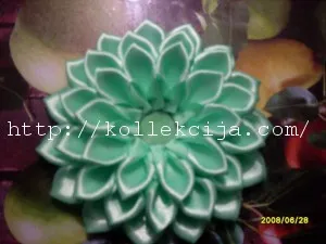 Kanzashi dalii master-class Kanzashi dalii master-class