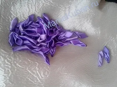 Kanzashi dalii master-class