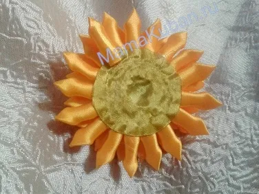 Kanzashi dalii master-class