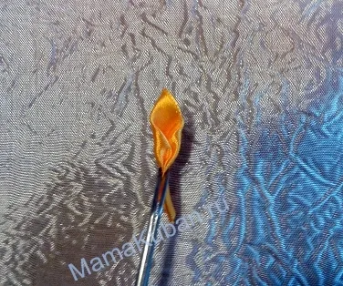 Kanzashi dalii master-class