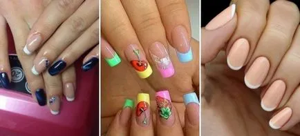 Imagini pentru manichiură franțuzească