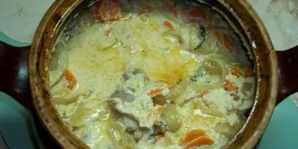 Rabbit în smântână cum să gătească Rabbit în smântână cum să gătească