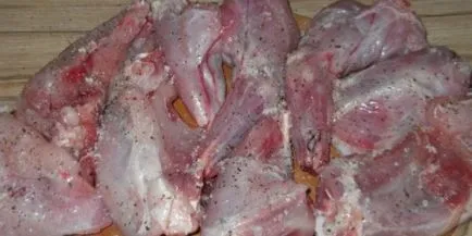 Rabbit în smântână cum să gătească Rabbit în smântână cum să gătească