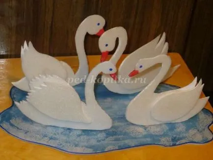 Crafts cu mâinile lor din spumă