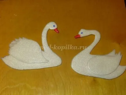 Crafts cu mâinile lor din spumă