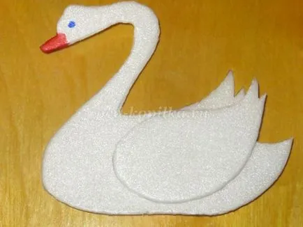 Crafts cu mâinile lor din spumă