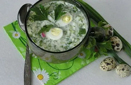 Cum se umple okroshka