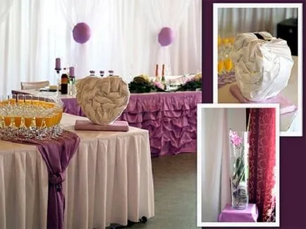 Cum de a decora o sala de nunta in sine Cum de a decora o sala de nunta in sine