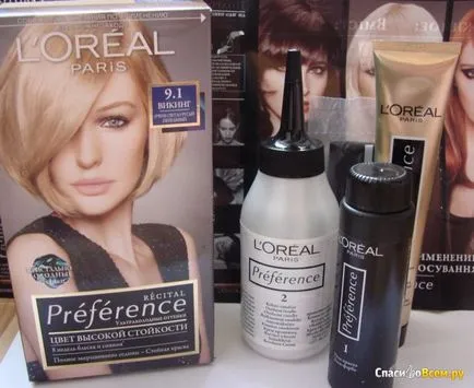 Loreal recenzie culoarea parului