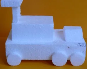 Crafts cu mâinile lor din spumă