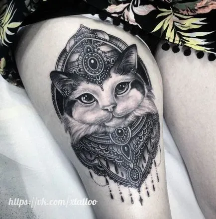 Tatuaje cu pisici
