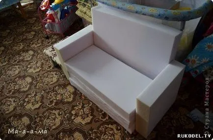 copii canapea cu propriile lor mâini