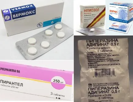 Preparate pentru tratamentul viermilor Preparate pentru tratamentul viermilor