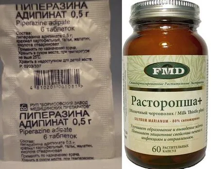 Preparate pentru tratamentul viermilor Preparate pentru tratamentul viermilor
