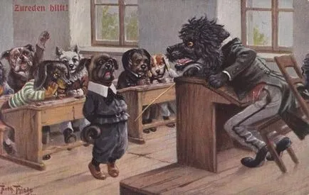 câini de cărți poștale Happy Birthday