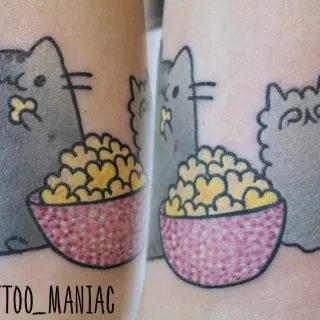 Tatuaje cu pisici