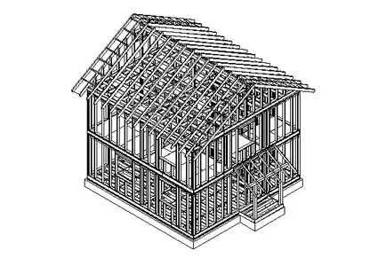 acasă construcții cadru singur