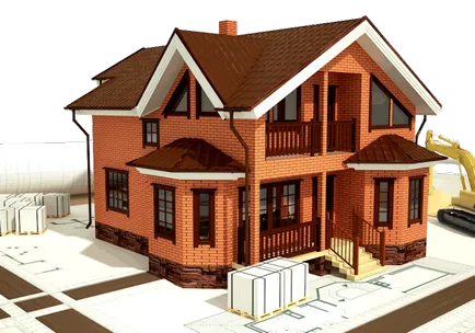 Cum de a construi o casă de cărămidă