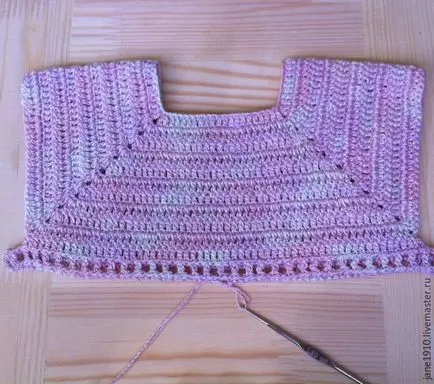 Clasa de master pe rochie de tricotat croșetat Clasa de master pe rochie de tricotat croșetat
