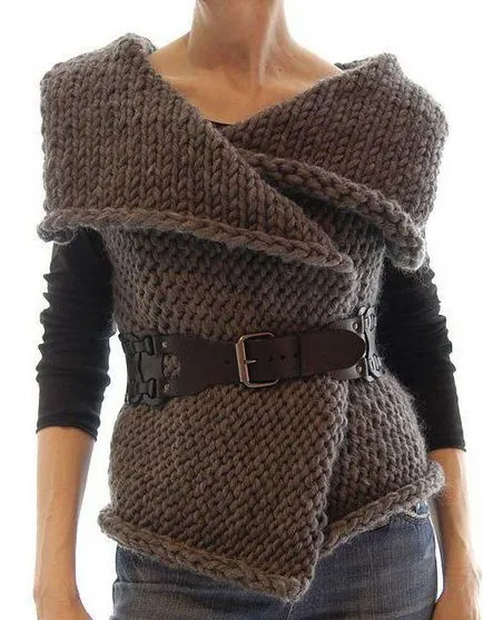 Cum să Knit spițe Vest