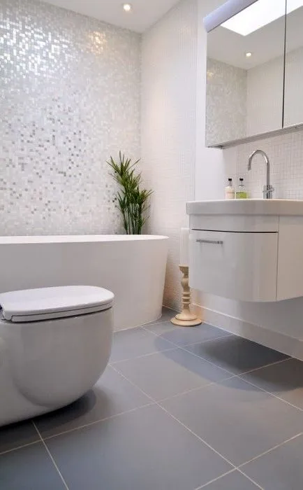 100 camere Cele mai bune idei baie de design, interior baie în fotografie (interior) Cele mai bune 100 camere Idei baie de design, baie interioara foto